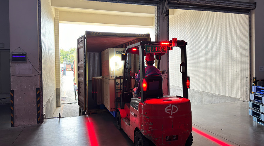 衣物烘干機出貨英國，開啟合作新篇