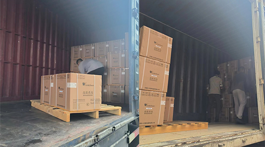 拼速度、高效率地完成國內(nèi)某知名品牌迷你洗衣機(jī)發(fā)貨