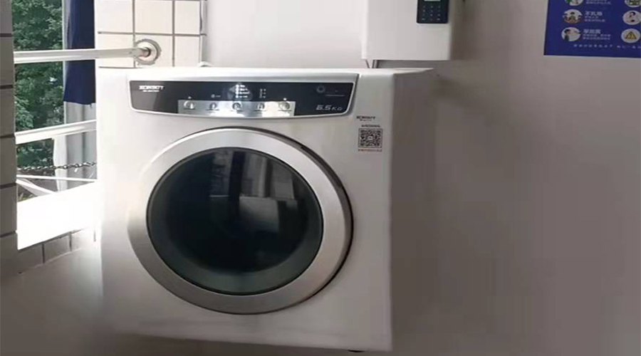 學校反饋金環(huán)電器生產(chǎn)的共享干衣機、共享洗衣機使用體驗好
