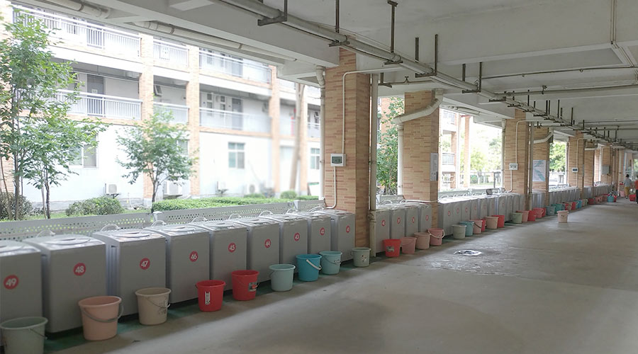 好評(píng)度高！江門(mén)一中學(xué)校又雙叒續(xù)單金環(huán)電器共享洗衣機(jī)