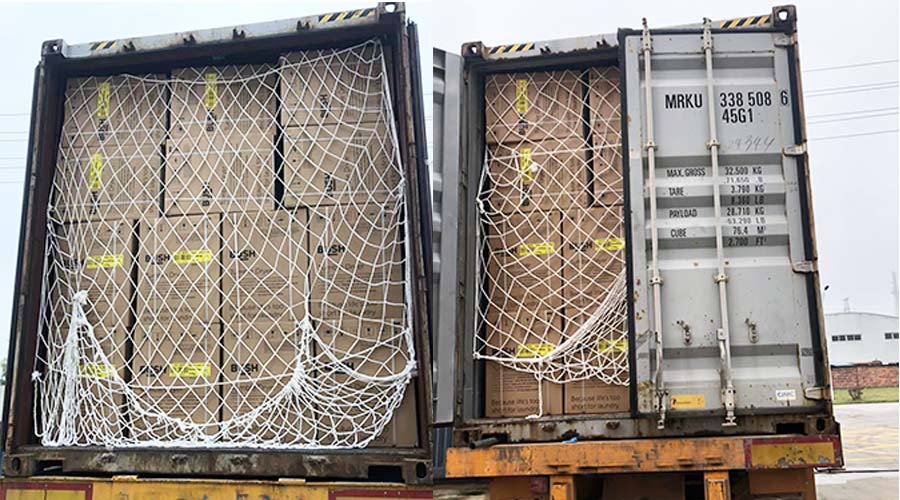 4月首發(fā)！英國(guó)客戶(hù)Argos滾筒衣服烘干機(jī)完成裝柜發(fā)貨