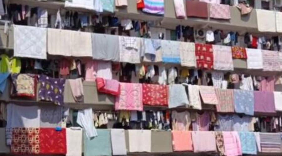 學(xué)?，F(xiàn)曬被大場面！滾筒衣服烘干機(jī)即烘即干大件棉被 便捷好用