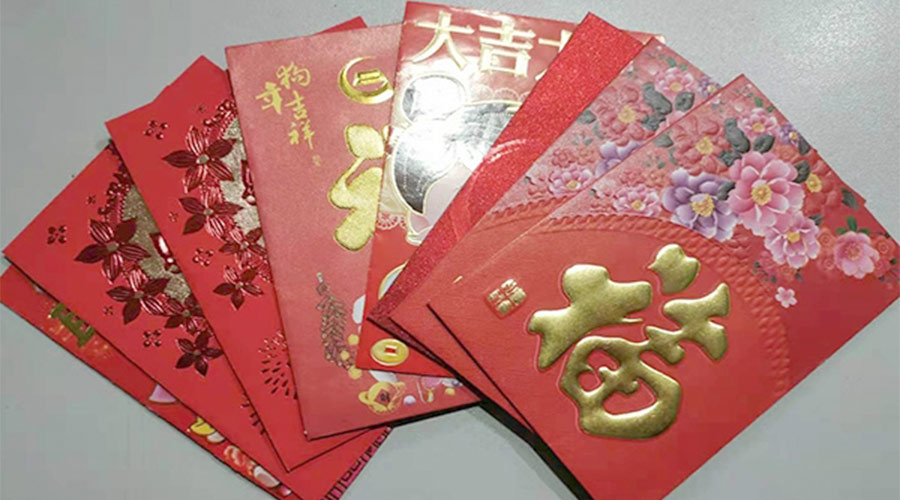 開工好彩頭！金環(huán)電器銷售部為員工派發(fā)開工紅包！